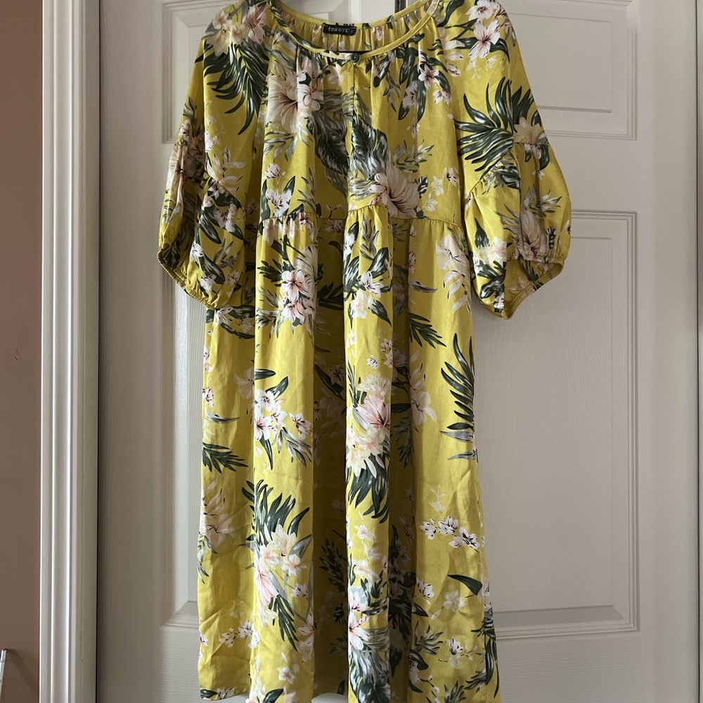 Lemon green/yellow Dress
